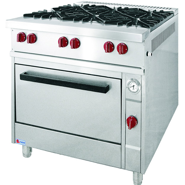 Six Burners With Oven-GCE-61
