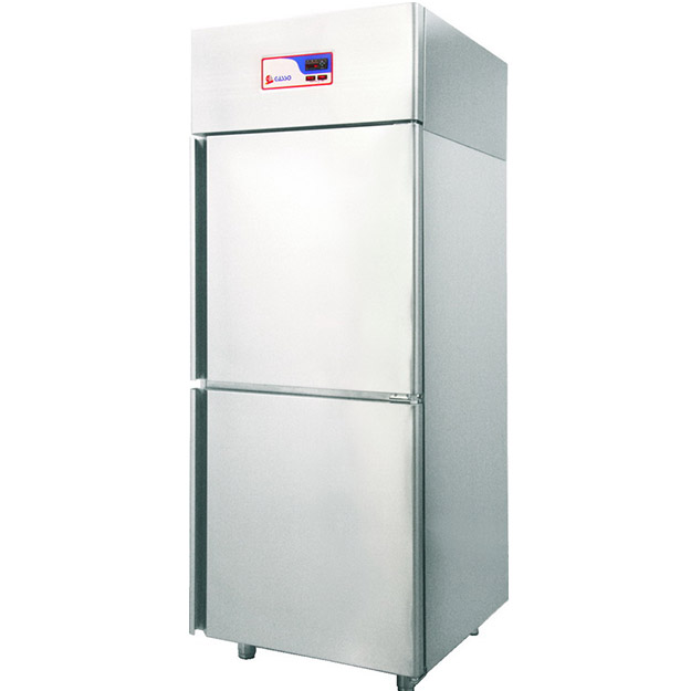 Refrigerator With Tow Stainless Steel Doors-RF1-12