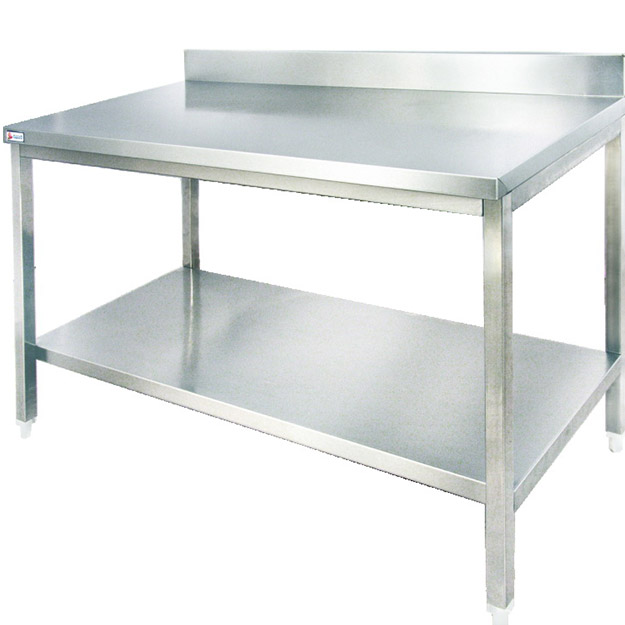 Stainless Steel Table With Shelf-WtS-153